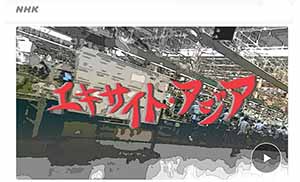 NHK「エキサイト・アジア～奮闘する日本人たち～」密着取材